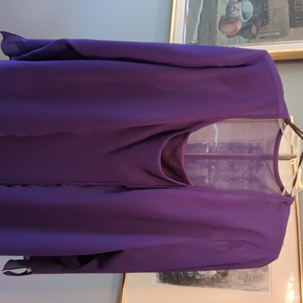 Purple holiday dress by Cattiva Boutique of New York